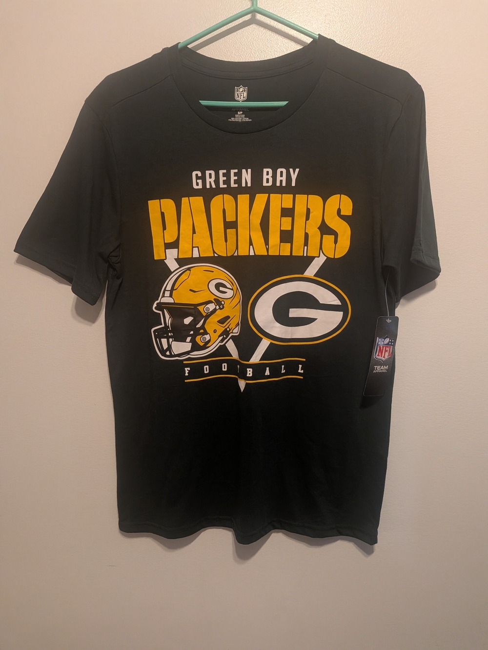 Men's Green Graphic Tee - NFL Licensed